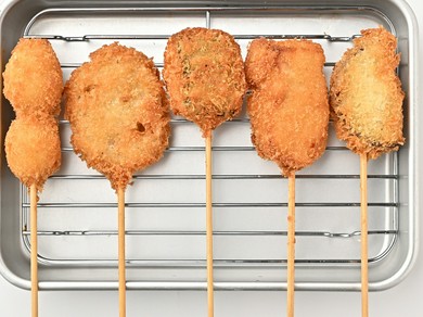 おまかせ串揚げ5種盛り