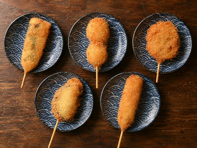 おまかせ串揚げ5種盛り