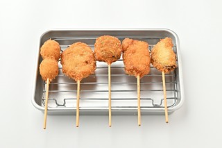 揚げたてサクサク！大阪名物串カツ
