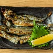 季節のお酒から銘酒まで、料理を引き立てる銘柄を厳選。常時30～34種類の秀逸なセレクトで楽しませてくれます。日本酒を満喫したい時は、コースに付く飲み放題をグレードアップするのがオススメです。