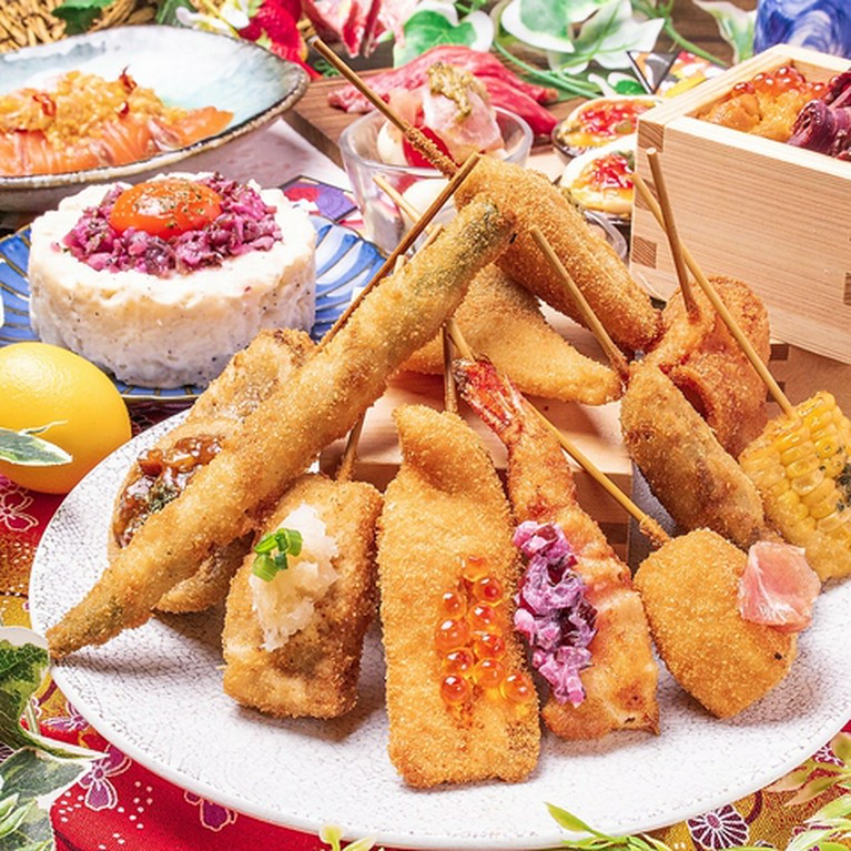 〈名物〉手仕込みのこだわり『串カツ』