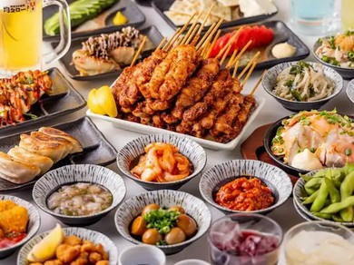 全品食べ放題＆2時間飲み放題プラン