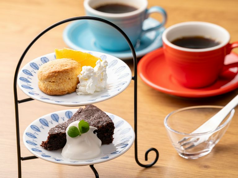 カフェタイムの手作りスイーツたち