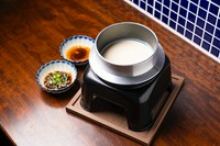注文を受けてから豆富を作ります！出来立ての豆富をお楽しみください。