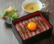 旨い米・こだわりのタレといただく『飛騨牛ステーキ重』
