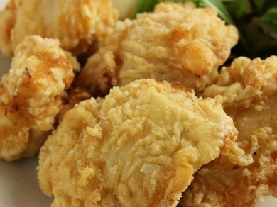 サクサクした衣が特徴的。何個でも食べられる『大山どりの唐揚げ』