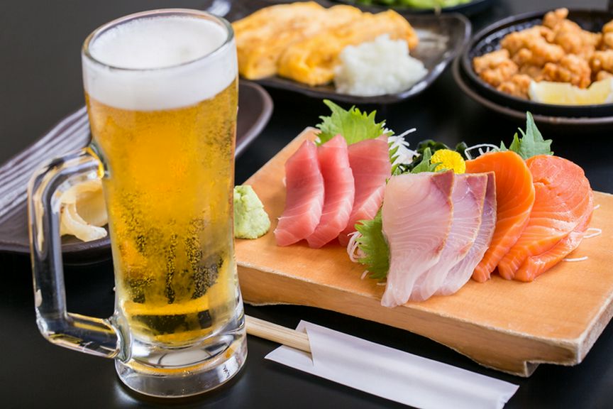 種類豊富な飲み放題あり
