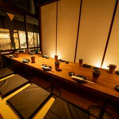 宴会向け窓際個室あり！