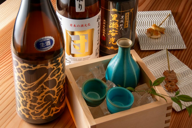 日本酒にこだわっている