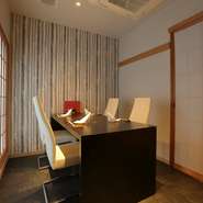 2名様～個室のご案内が可能。
ゆっくりとおくつろぎいただけます♪