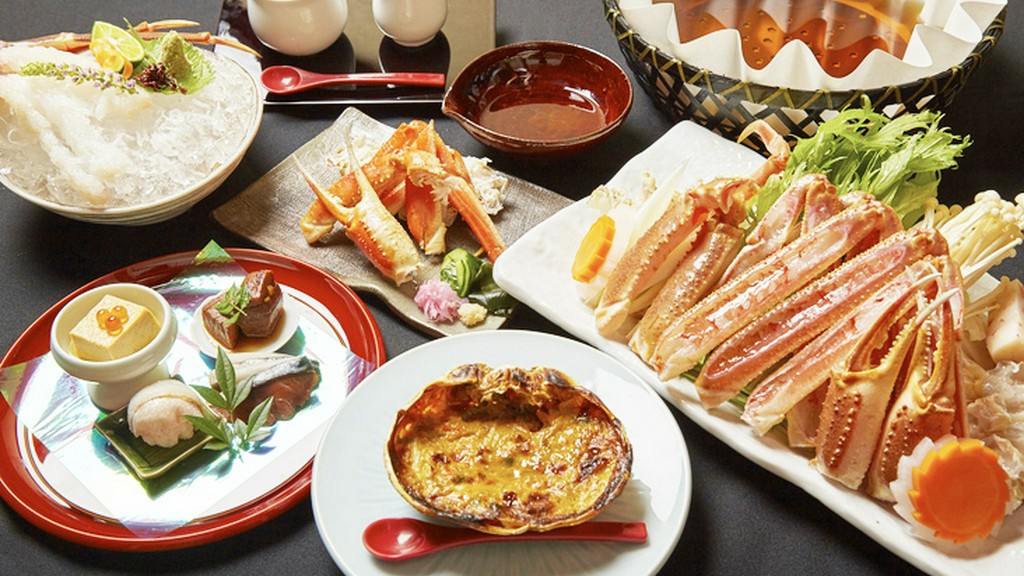 活ズワイ蟹コース