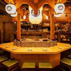 おでん用カウンターを設置◎