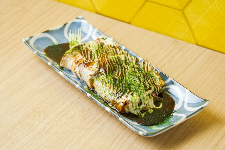 たっぷり九条ネギのとんぺい焼き