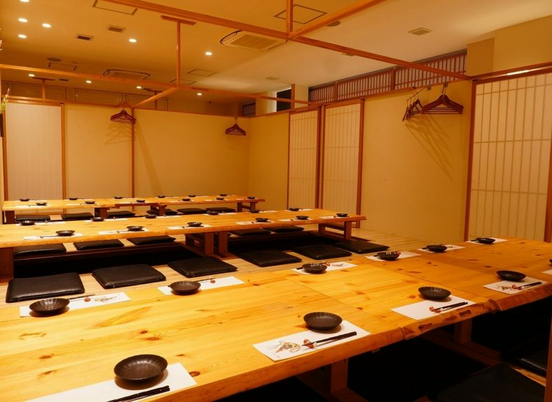 さまざまな個室のお部屋をご用意