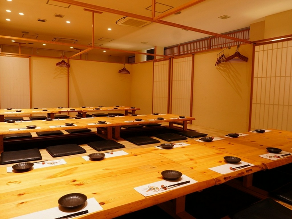 さまざまな個室のお部屋をご用意