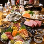 ・ご予約は2名様より承ります。

・ご来店日の前日までにご予約をお願いします。

・2時間飲み放題のラストオーダーは30分前です。

・コースの当日キャンセルをされた場合、お料理代金のみキャンセル料金を頂きます(お一人様 5500円×人数分)。

・写真はイメージです