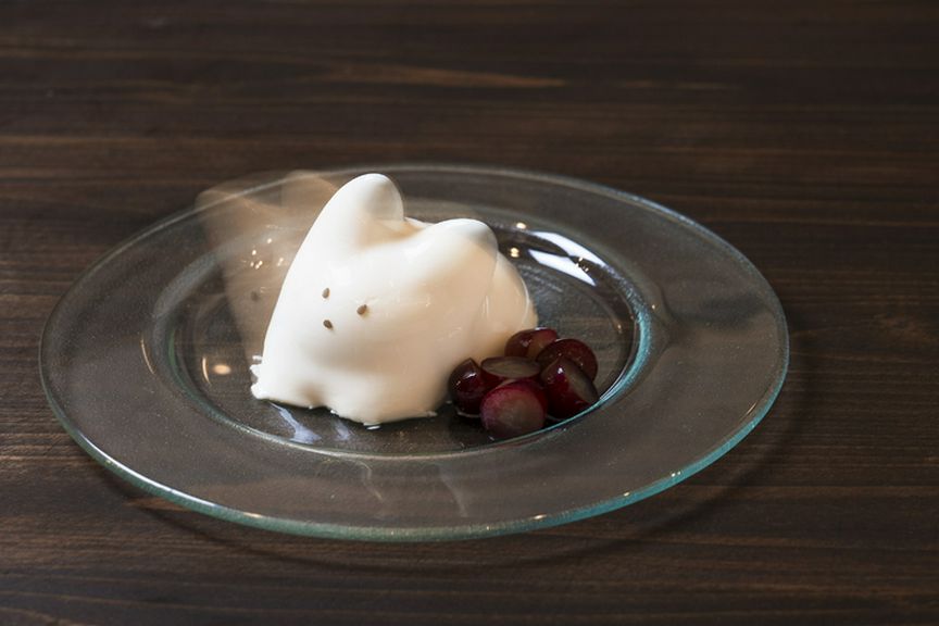 ふるふるアニマルパンナコッタ アールグレイソース