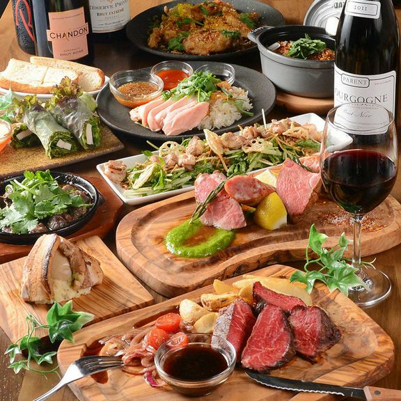 2時間飲み放題付<お手軽コース>全7品