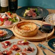 ビュッフェコーナーには料理長自慢の本格料理全20品が並びます！さらにはパン全50種食べ放題・サラダ・スープ・カレーもついた、ぜひお試しいただきたい当店の一押しです
