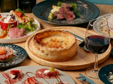 自慢の本格ビュッフェ