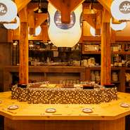 オープンなお席がお好みのお客様は大衆居酒屋の雰囲気を味わえる開放的なお席がオススメ♪