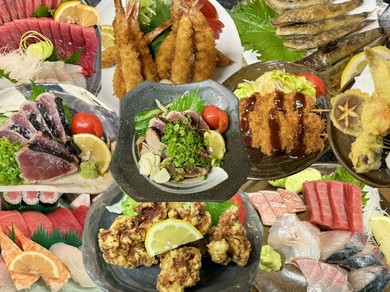 忘新年会など各種ご宴会にもオススメ!! 土佐の宴を…2時間飲み放題付き ご宴会コース(5500円からご用意)