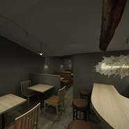 女店長が内装、メニューからすべてこだわりをもって仕上げました！