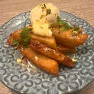 たまらなく美味しいデザート！お芋があっまーい！