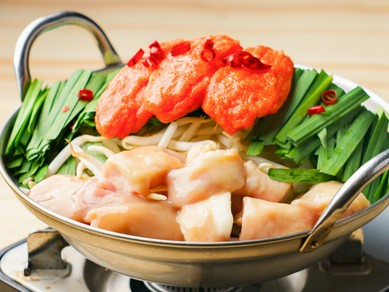 【明太もつ鍋】もつ鍋食べ放題！全130品の充実したラインナップ