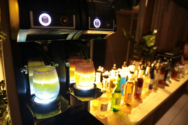 テラス席がある