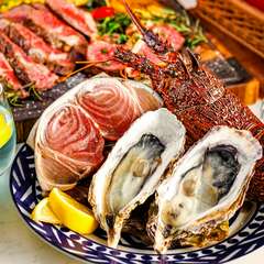 焼き牡蠣やマグロのステーキ！