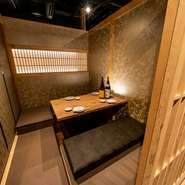 心洗われる和の個室空間