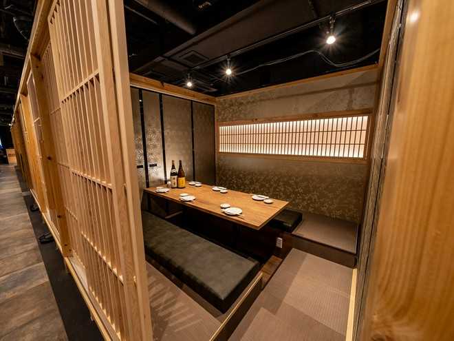 完全個室がある