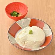 京豆腐の冷奴