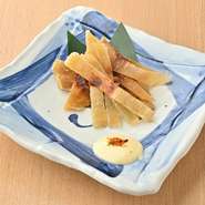 京七味マヨネーズとご一緒にどうぞ。