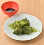 もちもちの食感と抹茶の香りをお楽しみください。