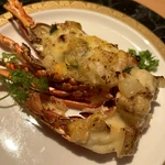 ・旬のお野菜で一品
・季節野菜のサラダ
・季節のお刺身
・季節の揚げ物
・季節のスープ
・ロブスターグラタン（半身）
・黒毛和牛ステーキ
・肉寿司
・お味噌汁
・デザート
