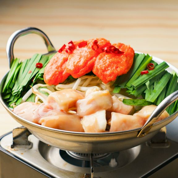 明太もつ鍋食べ放題！