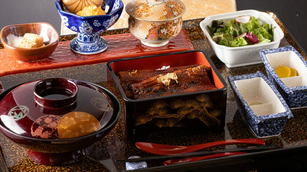 蒸し焼きの技が生む、繊細な味わい『日本産山梨温泉うなぎ重御膳』