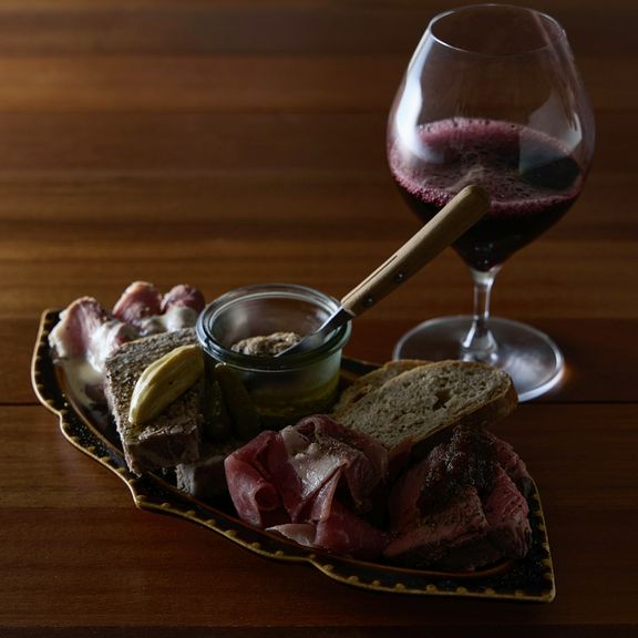 本日のお肉の前菜盛り合わせ