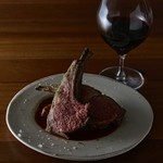 香草パン粉とマスタード ロベールソース