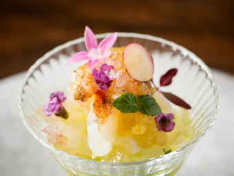 厳選された季節の食材を使用した、東麻布いとのスタンダードコース《追加にてペアリングワイン提供可》