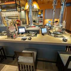 “ちょっとしたご褒美”も楽しめるカウンター席