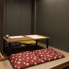 畳の座敷は10名まで対応。特別なおもてなしに