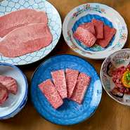 九州産A5ランク黒毛和牛を使用し、部位に合わせた最適なカットやタレを工夫。さらに焼き方にもこだわり、極上の焼肉体験を提供してくれます。