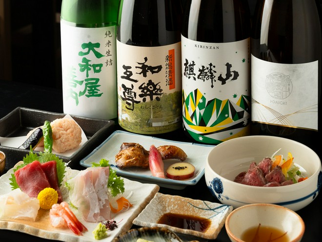 日本酒にこだわっている