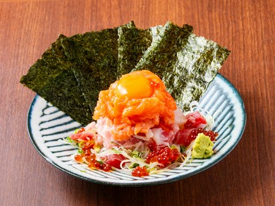 まずはコレ！『海鮮赤富士』