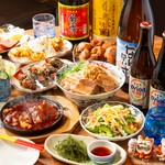 すこし贅沢なご宴会に★じっくり煮込んだ｢自家製ラフテー｣､メインに｢沖縄A1ソースのステーキ｣と豪華！