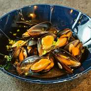 ムール貝の白ワイン蒸し