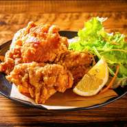 定番の鳥の唐揚げ